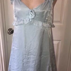 Wild Fable Light Blue Mini Dress
